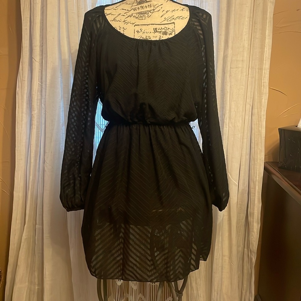 Speachless Black Dress Size M